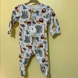 Animal Print Kids One Piece